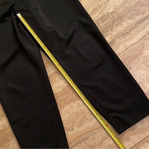 Per se Women's Size 8 Wool Blend Black Pants - Picture 3 of 11